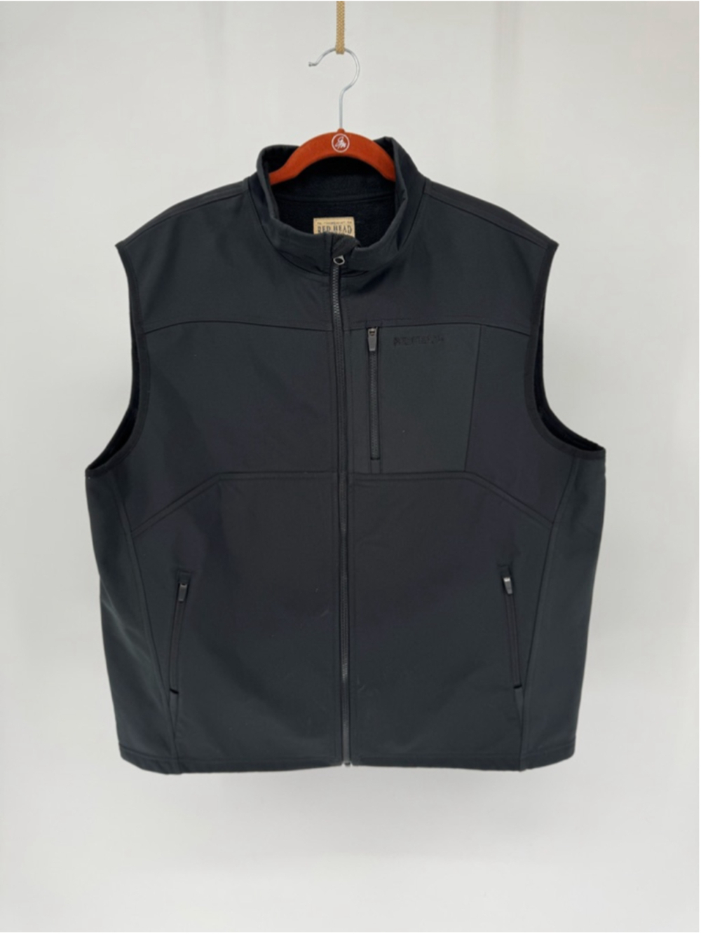 RED HEAD BRAND CO. Men's Black Vest XL